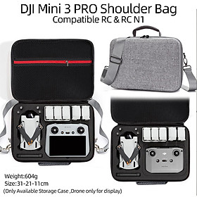 Mini 3 Pro Drone Detable mang túi du lịch Bag Bag Shockproof chống thả bảo vệ mini 3 pro/rc n1 Phụ kiện máy bay không người lái Màu sắc: màu đen màu đen