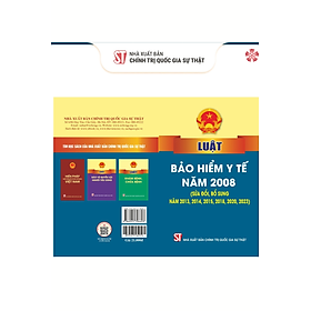 Luật bảo hiểm y tế năm 2008 (sửa đổi, bổ sung năm 2013, 2014, 2015, 2018, 2020, 2023)