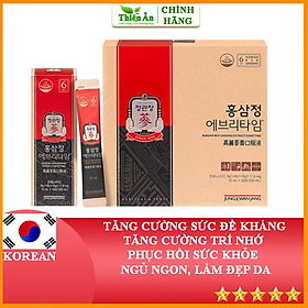 Tinh Chất Hồng Sâm Pha Sẵn KGC Cheong Kwan Jang Everytime Original (10ml x 30 gói)