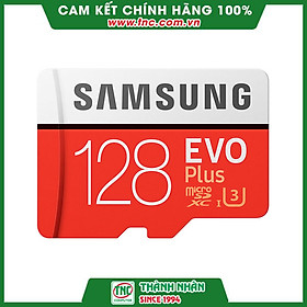 Thẻ nhớ 128GB Micro-SD Samsung Evo Plus- Hàng chính hãng