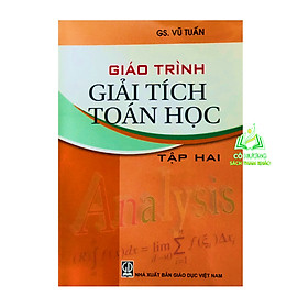 Sách - Giáo Trình Giải Tích Toán Học - Tập II