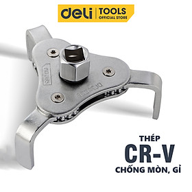 Mua Cảo Vặn Lọc Dầu Nhớt Deli - Chất Liệu Thép CR-V Chống Mòn  Gỉ - Thiết Kế 3 Chân Sử Dụng An Toàn  Tiện Ích DL7400B