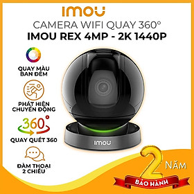 Mua Camera IP WIFI IMOU REX 2D 5MP 3K  A46LP 4MP   A26LP Xoay 360 độ  đàm thoại 2 chiều - hàng chính hãng
