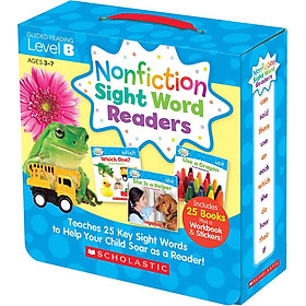 Nonfiction Sight Word Readers: Guided Reading Level B (Parent Pack)