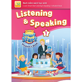 Hình ảnh sách [E-BOOK] i-Learn Smart Start Listening & Speaking 1 Sách mềm sách học sinh