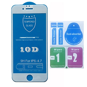 KÍNH CƯỜNG LỰC 10D CHO IPHONE FULL MÀN KÍNH TỪ IP6 ĐẾN XS MAX