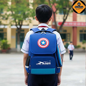 Balo Học Sinh Nam Cấp 1 Cao Cấp Xbags Power XB3017 – Nhiều Ngăn Rộng Rãi, Thiết Kế Mạnh Mẽ, Chống Thấm Tốt!