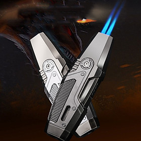 Mua Vỏ Hột Quẹt Bật Lửa Khò Honest 2 Tia BC3042 Thiết Kế Độc Lạ Hiện Đại Lửa Khò Cực Mạnh - Dùng Gas Cao Cấp