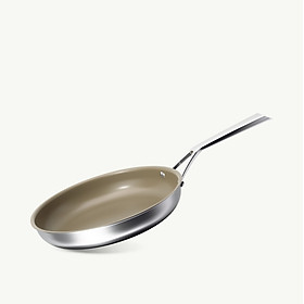 Chảo Siêu Chống Dính Cạn Lòng Titanium 28cm Aura Haatz HTA628 - Hàng Chính Hãng Bảo Hành 5 Năm