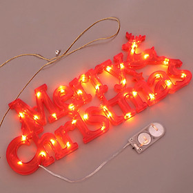 Mua Đèn LED Chữ Merry Christmas Trang Trí Giáng Sinh