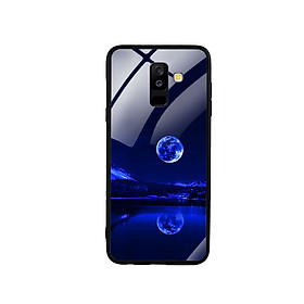 Ốp Lưng Kính Cường Lực cho điện thoại Samsung Galaxy A6 Plus 2018 -  0269 MOON02