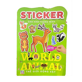 Sách Sticker - Thế giới động vật