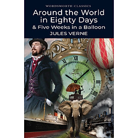 Hình ảnh Sách Ngoại Văn - Around The World In Eighty Days & Five Weeks In A Balloon