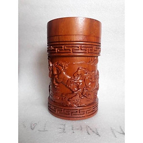 Mua Combo 5 món khay trà cuốn thư hộp giấy gạt tàn  hộp trà bằng gỗ hương