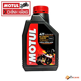 Nhớt Tổng Hợp Motul H Tech 100 4T 10W40 Có Chiêt Lẻ