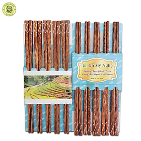Mua 10 Đôi Đũa Gỗ Dừa Ghép Dây Đàn - Đồ Gỗ Nhà Bếp Thương Hiệu Trường Sơn