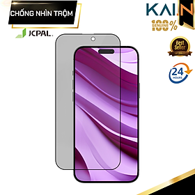 Mua Kính Cường Lực Chống Nhìn Trộm Cho iPhone 16 Pro Max/ 16 Pro/ 16 Plus/ 15 plus/ 16/ iphone 15  JCPAL Preserver Privacy_ Hàng chính hãng