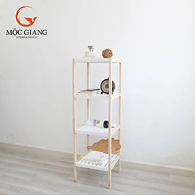 Mua Kệ Gỗ Vuông 4 Tầng Kệ Gỗ Đa Năng Decor Trang Trí Nhà Cửa - Nội Thất Mộc Giang