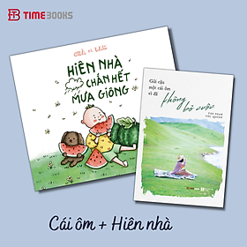 Combo sách gửi cậu một cái ôm + viên thuốc bọc đường chỉ dành cho trẻ nhỏ + hiên nhà chắn hết mưa giông