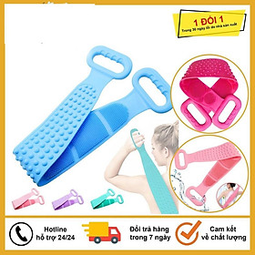 Mua Chà Lưng Khi Tắm  Dụng Cụ Dây Chà Lưng Khi Tắm Silicon 2 Mặt  Giúp Kỳ Cọ Massage Tẩy Da Chết Khi Tắm  Siêu Tiện Dụng