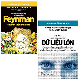 Combo Khoa Học Khám Phá - Dữ Liệu Lớn và Feynman Chuyện Thật Như Đùa