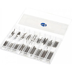 Hộp Chốt lò xo dây đồng hồ 270 cái (8-25mm) Milliken