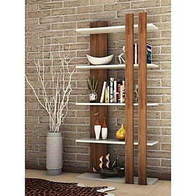 Kệ sách 5 tầng để sàn Cao Cấp, phong cách tối giản