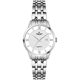 Đồng Hồ Nữ SRwatch SL1071.1102TE Sapphire - 30mm - Quartz (Pin) - Dây kim loại