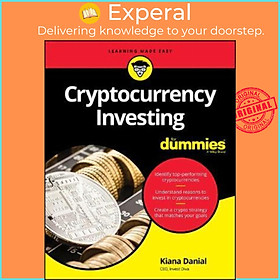 Hình ảnh sách Sách - Cryptocurrency Investing For Dummies by Kiana Danial (US edition, paperback)