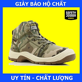 [Hàng Chính Hãng] Giày Bảo Hộ Safety Jogger Desert Mul, Đế PU, Chống Trơn Trượt, Chống Va Đập