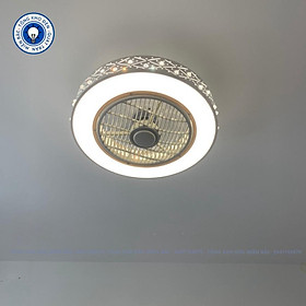 Mua Quạt Trần Đèn - quạt trần trên nhà korea lắp phòng ngủ  bàn ăn 90W - 3 hình thức năng lượng
