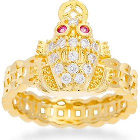 Nhẫn Phong Thủy Thiềm Thừ Ngậm Đồng Tiền Kim Tiền Jewelry - Mang Đến Tiền Tài - Chiêu Tài Vượng Khí