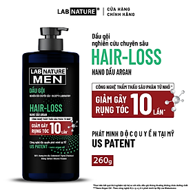 Dầu gội Lab Nature Men Hair-loss 260g - Công nghệ Nano Giảm Rụng Tóc 10 Lần