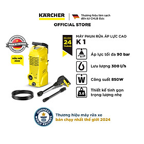 Mua (Mới 2024) Máy phun rửa áp lực cao K 1 - Công suất 850W  áp lực tối đa 90 bar - Làm sạch  vệ sinh xe máy  ban công - Hàng Chính Hãng
