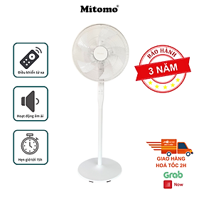 Mua Quạt Cây Đứng Cao Cấp Mitomo FCE - 50AE MAX  có điều khiển từ xa  hẹn giờ  hoạt động siêu êm  hàng chính hãng