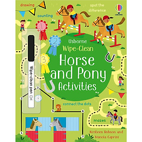 Hình ảnh sách Wipe-Clean Horse and Pony Activities