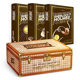 Sherlock Holmes Toàn Tập 3 Tập - Bìa Cứng - Hộp Ngang - Tặng Kèm Sổ Tay