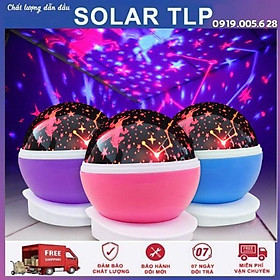 Mua Đèn Chiếu Sao Vũ Trụ Xoay 3 Màu có hình + video thật