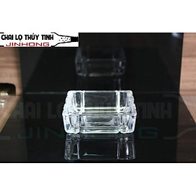 Mua Gạt tàn thủy tinh vuông 9.5cm
