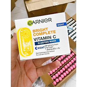 Kem dưỡng serum Garnier sáng da ban ngày và măt nạ ngủ ban đêm Light Complete 50ml