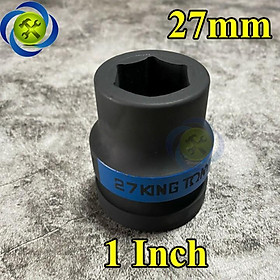 Mua Tuýp 27mm 1 inch Kingtony 853527M loại ngắn 6 cạnh màu đen