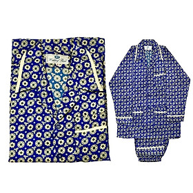 Bộ Pyjama HUONGTAM Phi tay dài nam cao cấp(PDP01N22). Chất liệu vải polyester mềm mại, thoáng mát, thấm hút mồ hôi, không phai màu