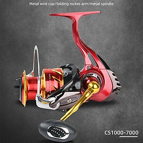 Máy Câu Cá Kim Loại Deukio CS Máy Câu Đứng 1000 Đến 7000 Chuyên Câu Lure AnhNamFishing