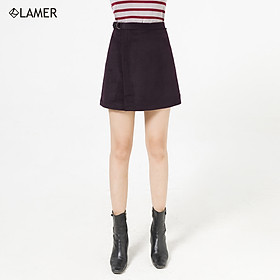 Chân váy dạ, xẻ lệch LAMER L62R20T001