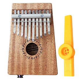 Mua Đàn Kalimba Gecko 10 Phím Gỗ Mahogany K10MEQ (Có EQ) Kèm Kèn Kazoo