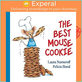 Sách - The Best Mouse Cookie Padded Board Book by Laura Numeroff (US edition, paperback)