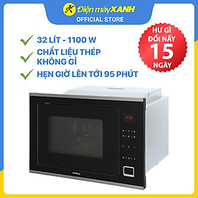 Lò vi sóng có nướng lắp âm Hafele HM-B38C 538.01.111 32 lít - Hàng chính