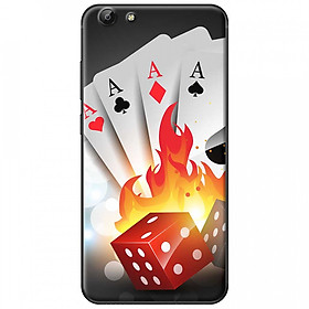 Ốp lưng dành cho Vivo V5 mẫu Thẻ bài