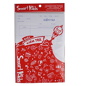 Bộ 2 Giấy Kiểm Tra Khổ B5 Kẻ Ngang SK-Ep202