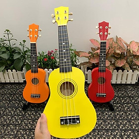 ĐÀN UKULELE SOPRANO 21INCH GỖ ( ĐỦ MÀU )